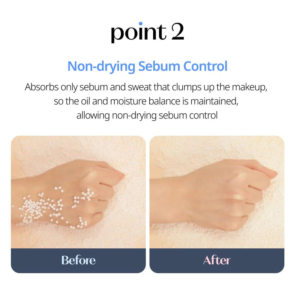 Etude Sebum Soak Pact | Facial Oil Control and Soft Skin with This Mineral Powder That Absorbs Sebum for a Matte Face | Korean Makeup, KBeauty, Perfect for Gift - Image 3