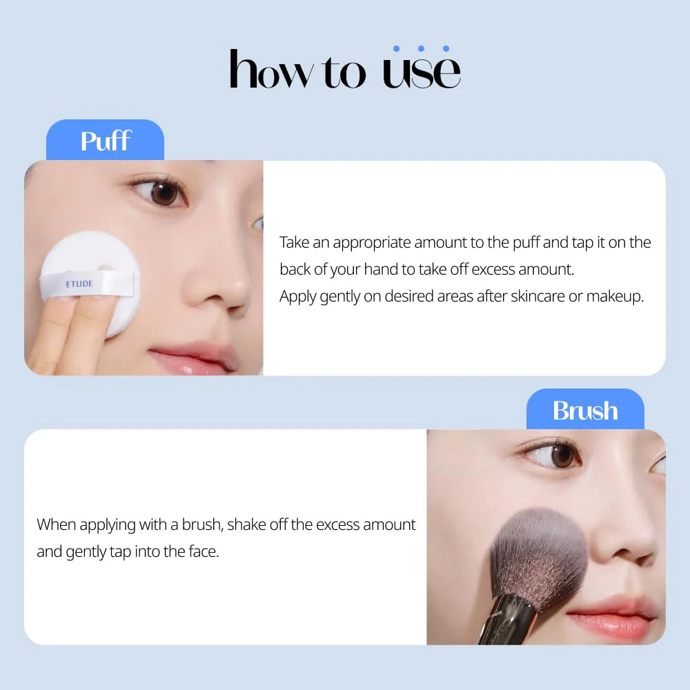 Etude Sebum Soak Pact | Facial Oil Control and Soft Skin with This Mineral Powder That Absorbs Sebum for a Matte Face | Korean Makeup, KBeauty, Perfect for Gift - Image 3