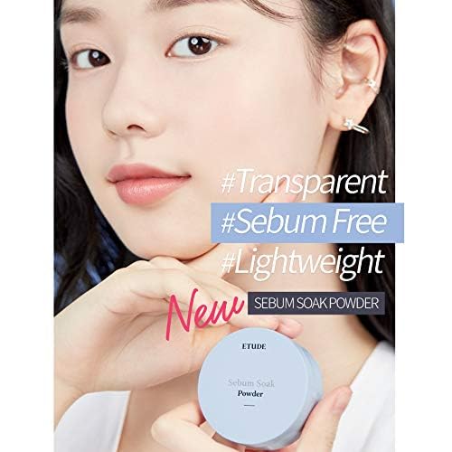 ETUDE Sebum Soak Powder 5g (23AD) | Makeup Powder for Oily Face with Sebum Control, Soft Skin Effect and Matte Finish | Flawless Long-Lasting Make up | Kbeauty - Image 2