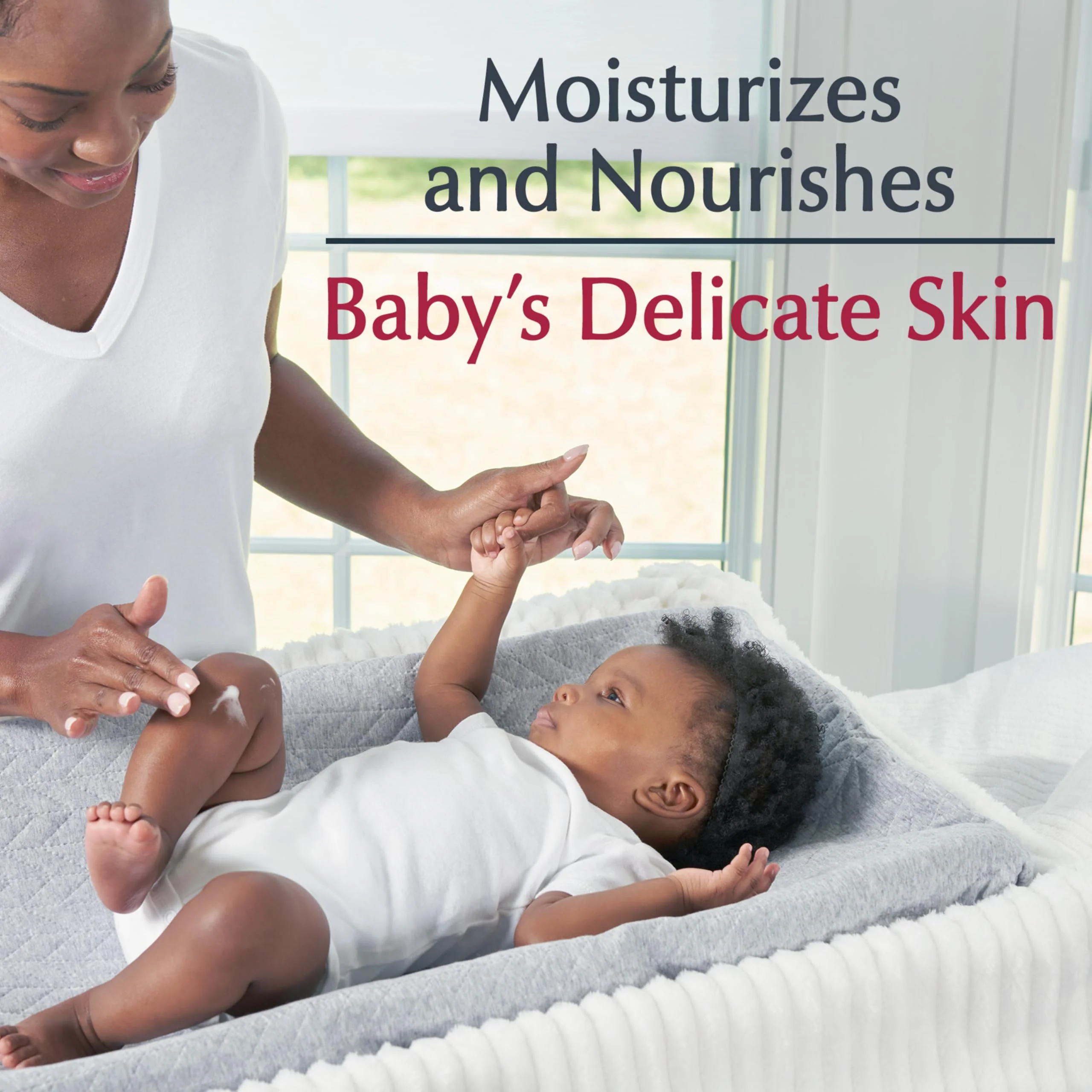 Eucerin Baby Body Lotion, Hypoallergenic and Fragrance Free Baby Lotion with Pro-Vitamin B5 and Shea Butter, 13.5 Fl Oz Bottle - Image 9