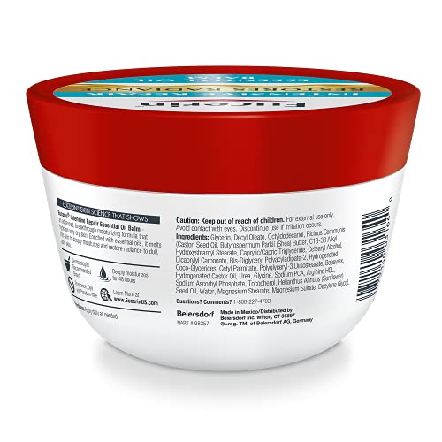 Eucerin Intensive Repair Essential Oil Balm, Body Balm for Very Dry Skin with Skin Essential Oils Shea Butter and Sunflower Oil, 7 Oz, Pack of 1 - Image 3