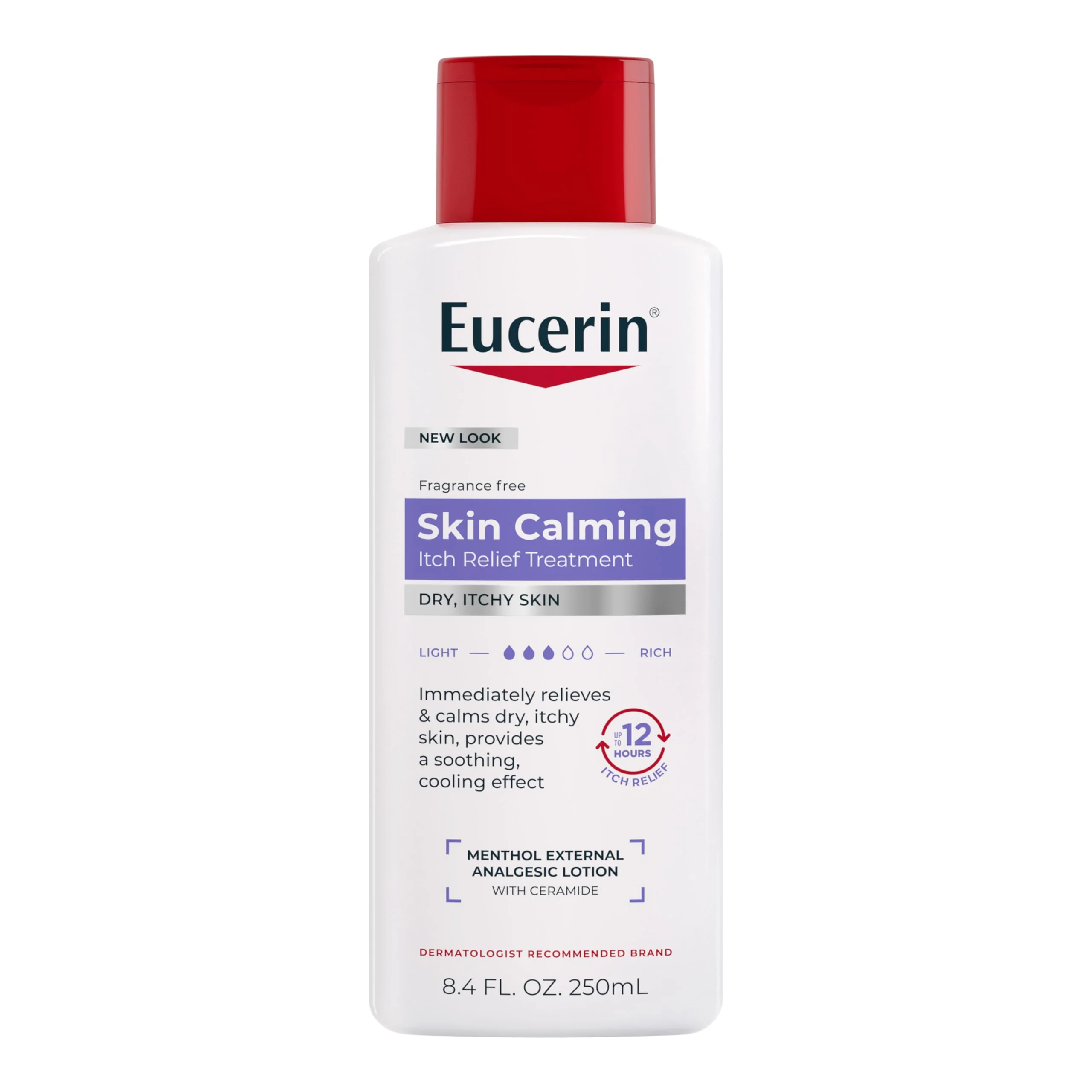 Eucerin Itch Relief Intensive Calming Lotion, Itch-Relieving Lotion for Sensitive Dry Skin, 8.4 Fl Oz Bottle - Image 16