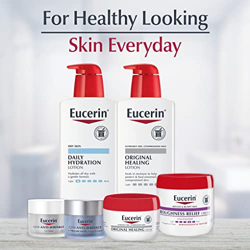 Eucerin Original Healing Cream, Unscented Body Cream for Extremely Dry, Sensitive and Compromised Skin, Emollient Enriched Body Moisturizer, 16 Oz Jar, Pack of 2 - Image 4