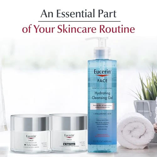 Eucerin Q10 Anti-Wrinkle Face Cream, Unscented Face Cream for Sensitive Skin, 1.7 Oz Jar - Image 9