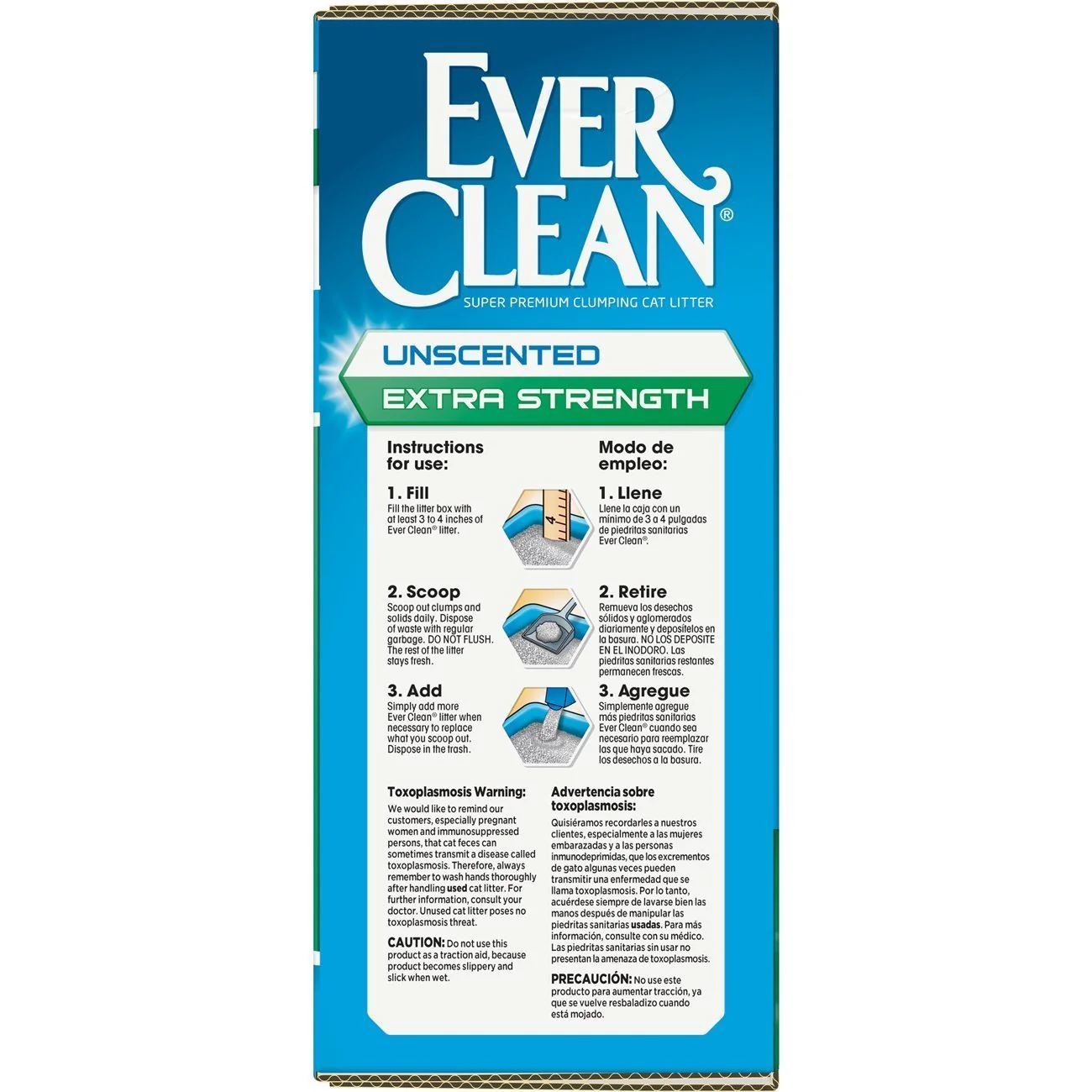 Ever Clean Extra Strength, Clumping Cat Litter, Unscented, 25 Pounds - Image 3