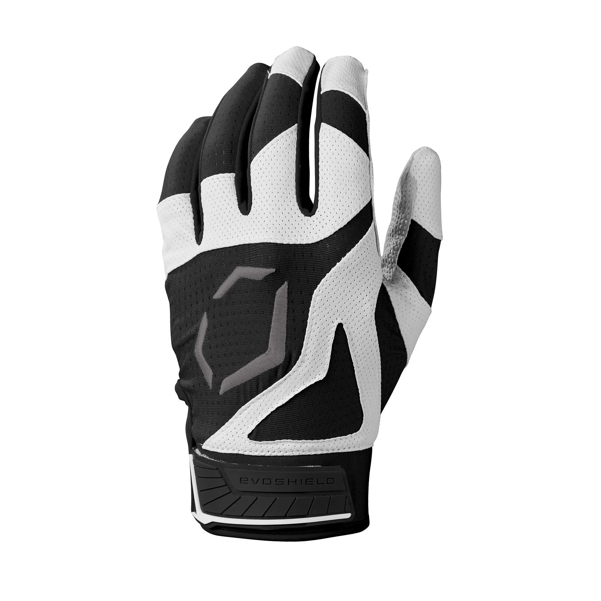 EvoShield SRZ-1™ Adult Batting Gloves - Black, Medium - Image 3