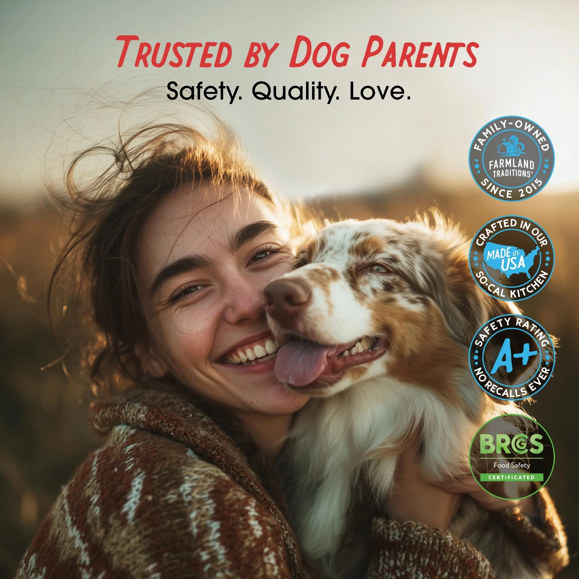 Farmland Traditions New Filler Free Dogs Love Pork Premium Jerky Treats for Dogs (13.5 oz.) - Image 2