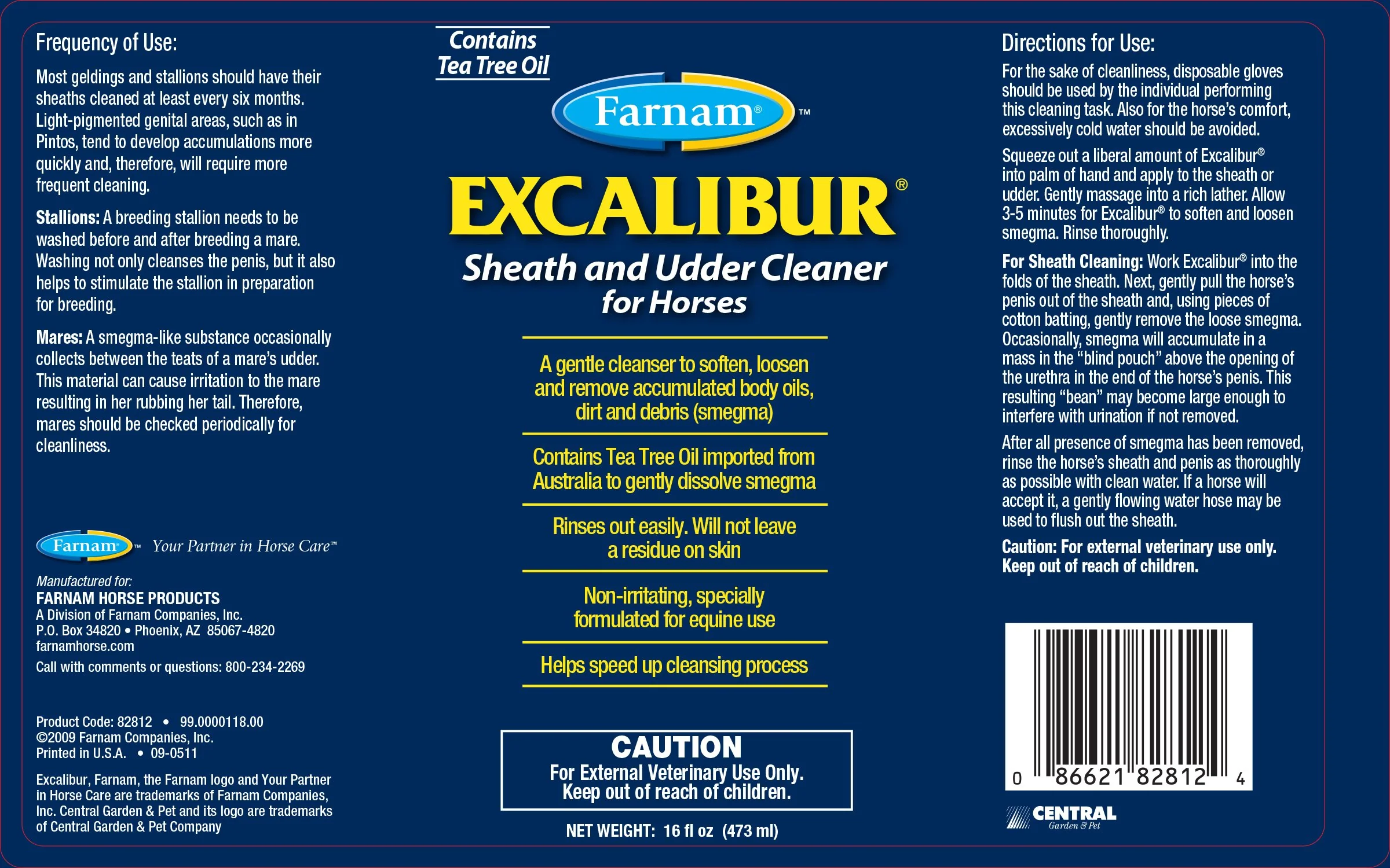 Farnam Excalibur Sheath Cleaner 16 OUNCE - Image 4