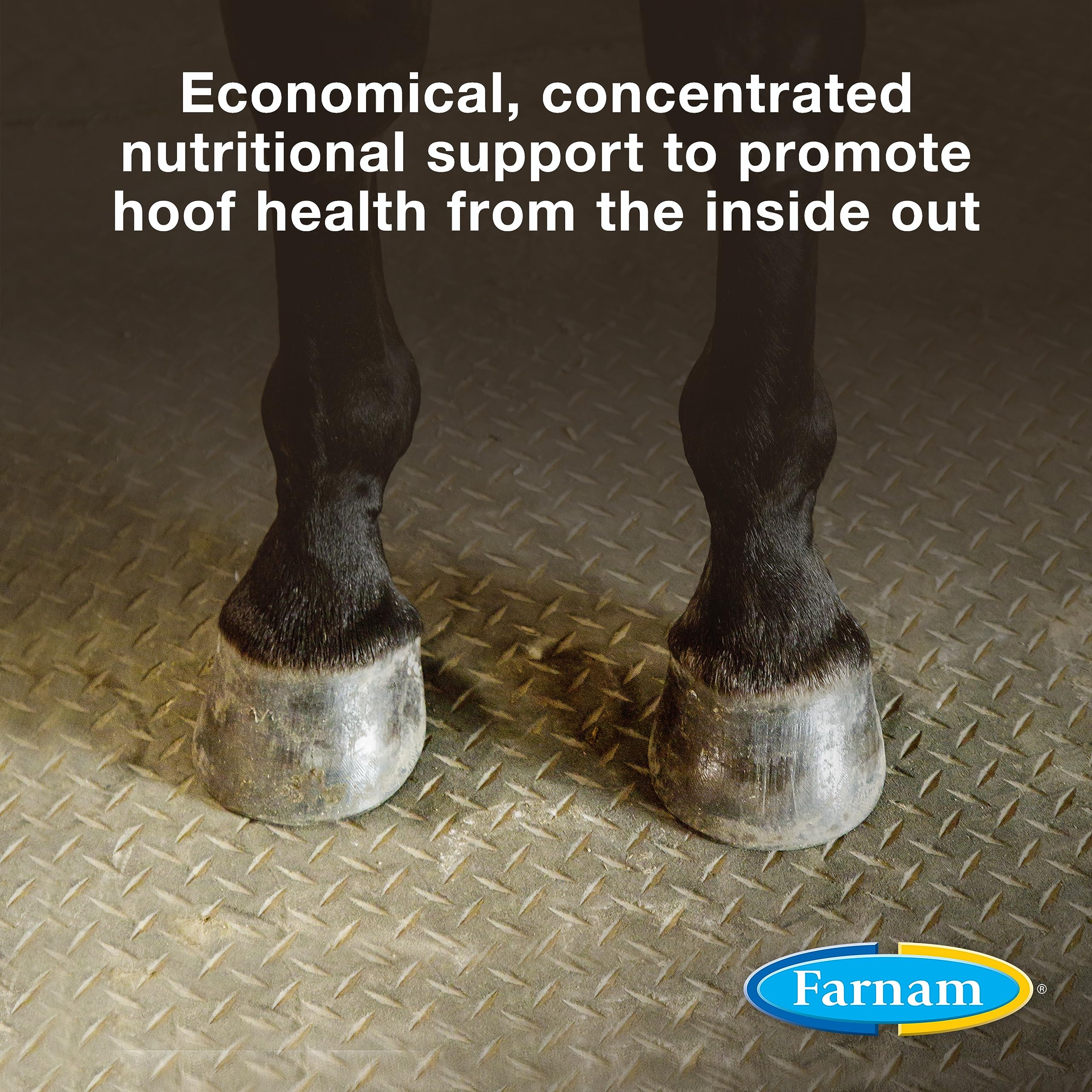 Farnam Horseshoer’s Secret Pelleted Hoof Supplement Concentrate, 25 mg of Biotin per 2 oz. Serving, For Cracked and Strong Hoof Walls, Horse Biotin Supplement with Amino Acids, 3.75 lb 30-Day Supply - Image 10