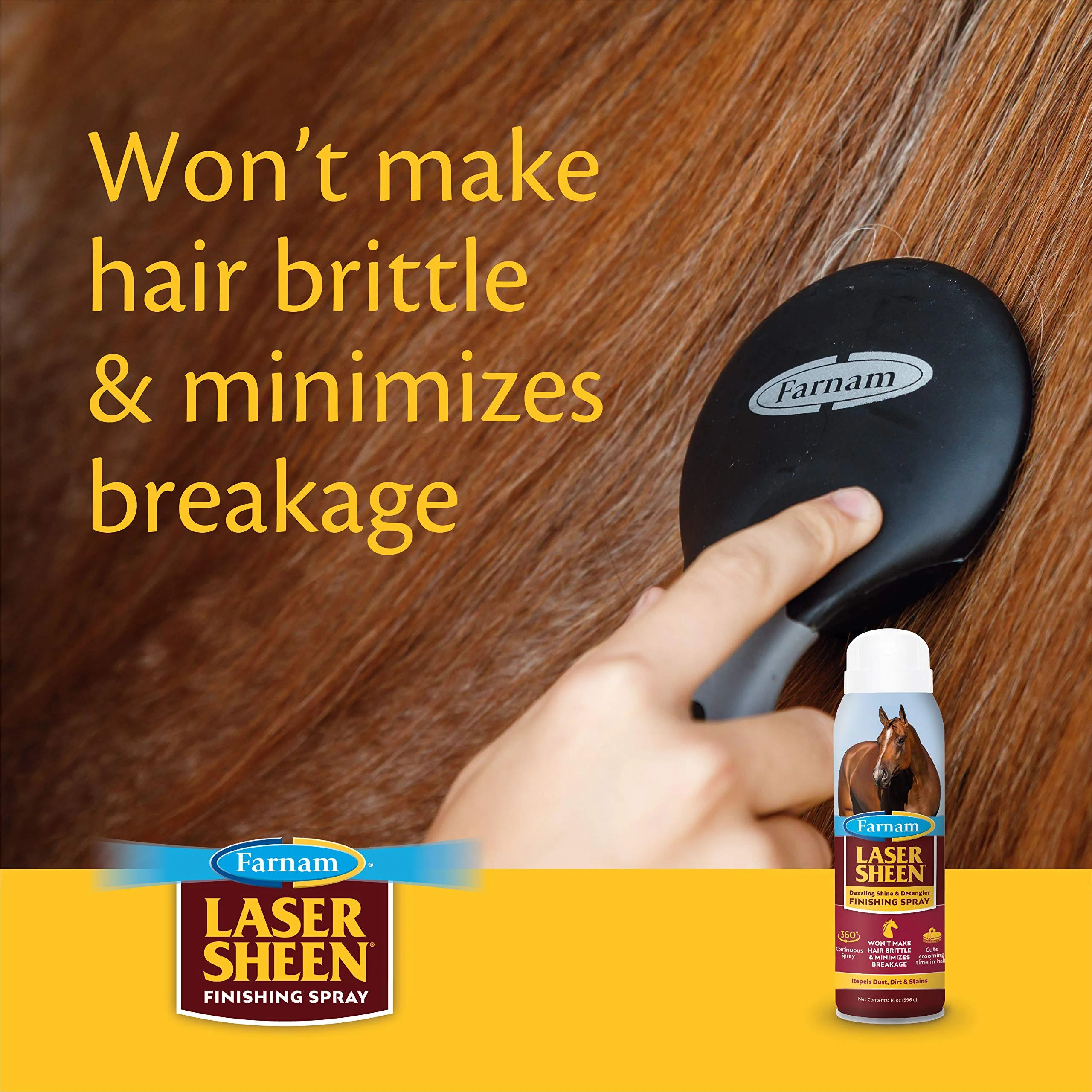Farnam Laser Sheen Finishing Spray 14 Ounces - Image 4