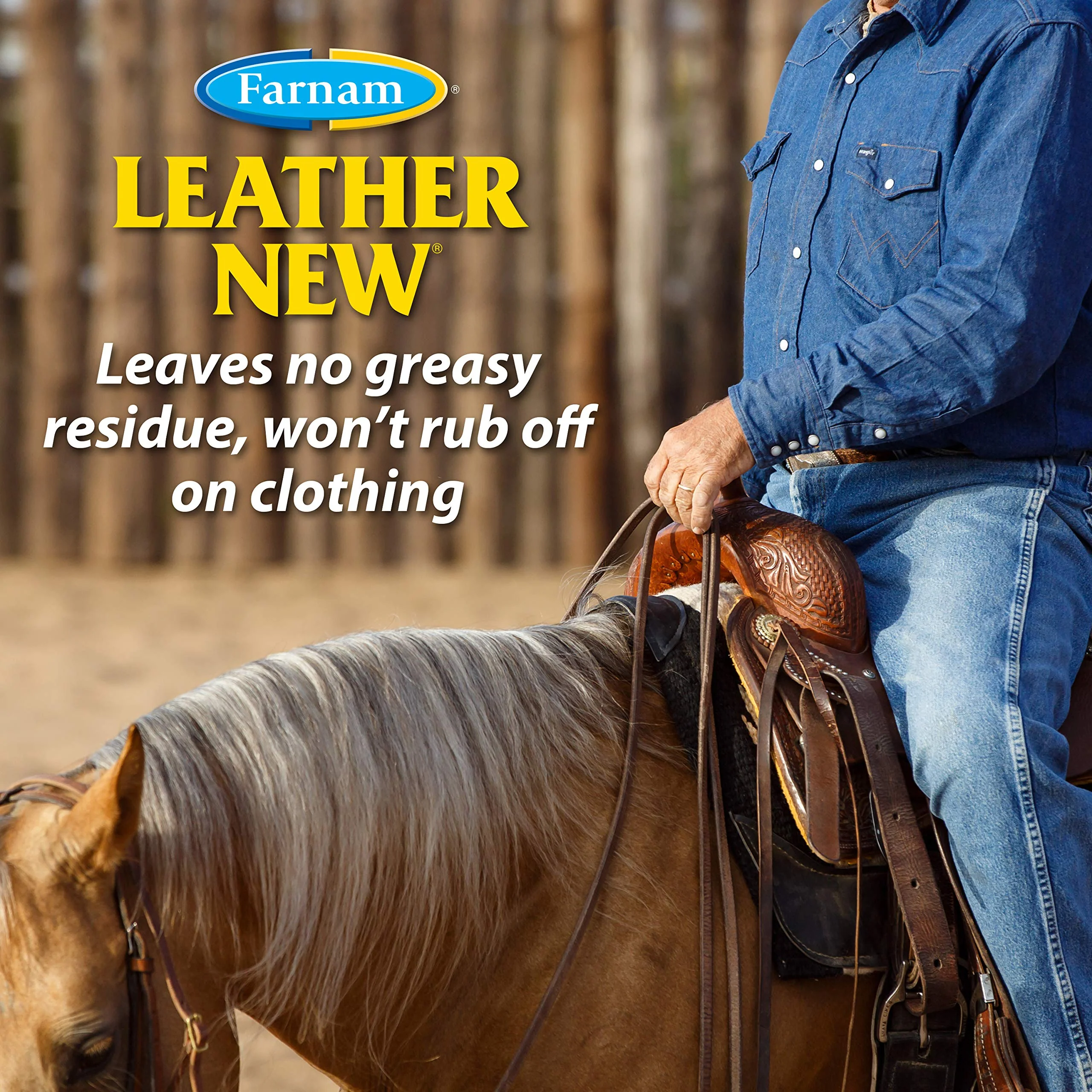Farnam Leather New Deep-Cleaning Conditioner and Restorer for Saddles and Leather, 16 Ounces - Image 5