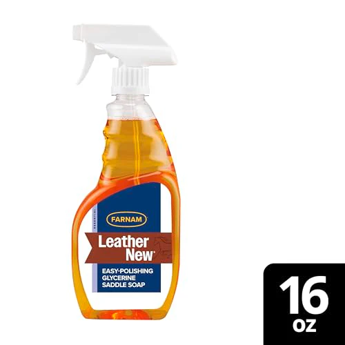 Farnam Leather New Easy-Polishing Glycerine Saddle Soap and Leather Cleaner, 16 oz - Image 3