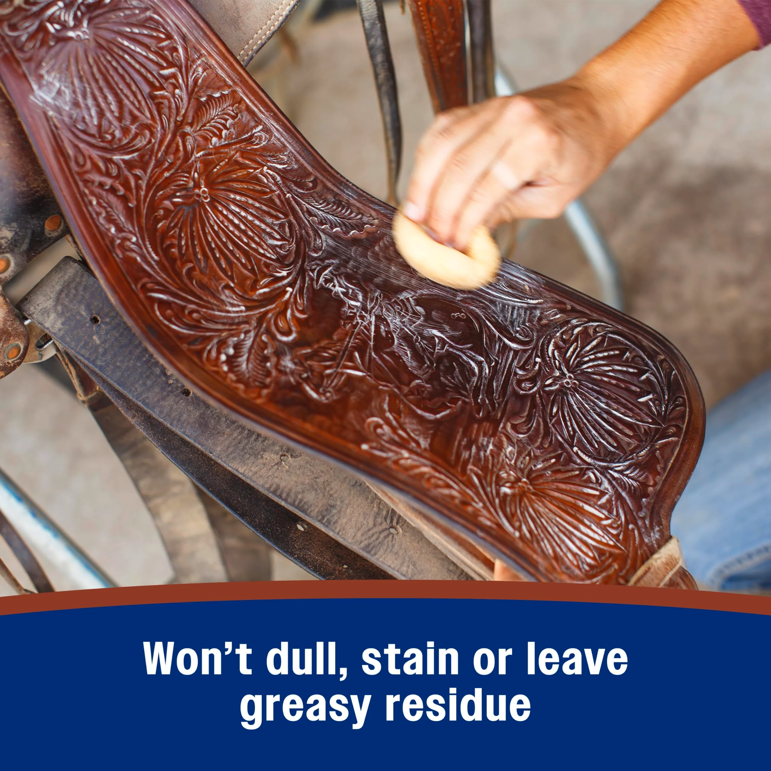 Farnam Leather New Easy-Polishing Glycerine Saddle Soap and Leather Cleaner, 16 oz - Image 9