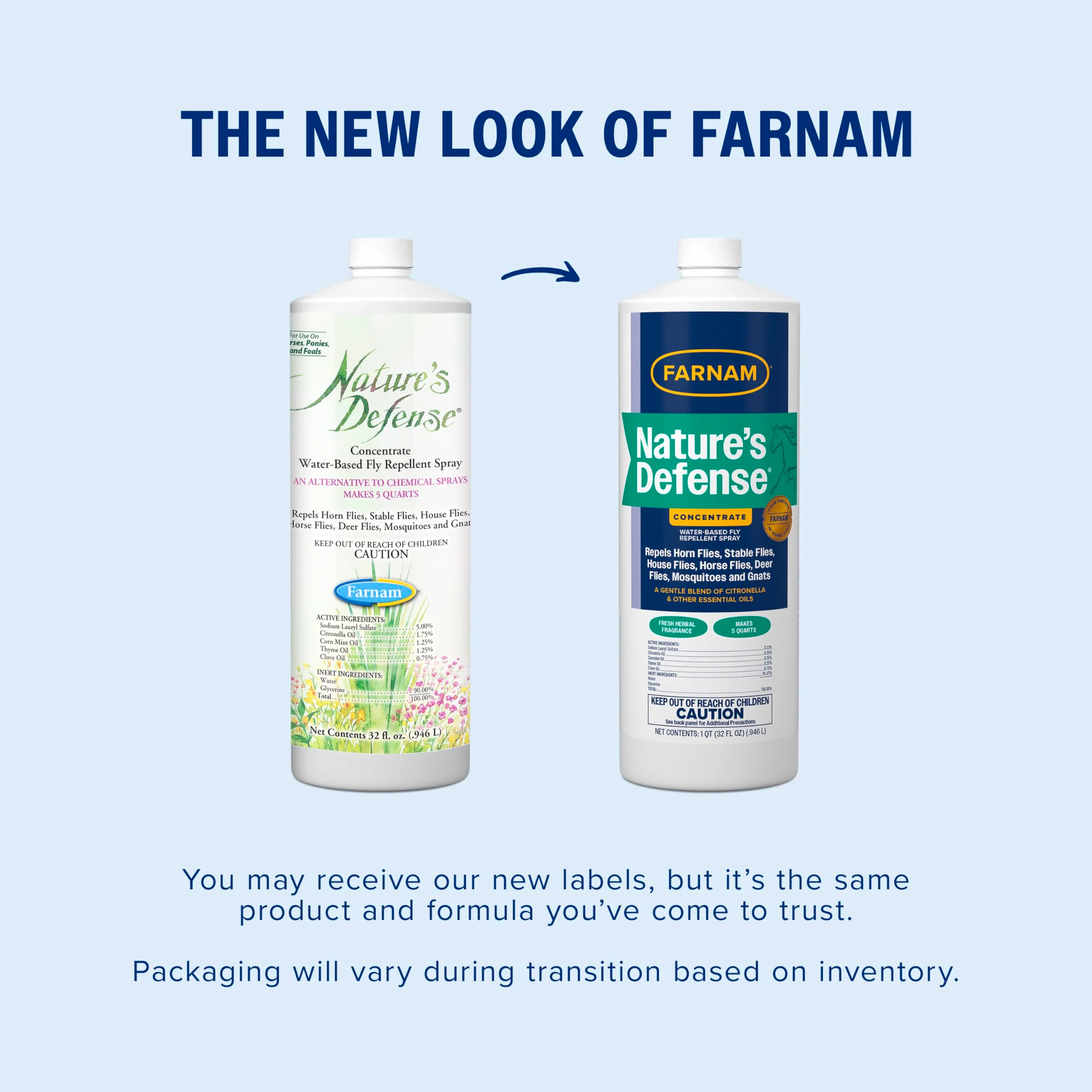 Farnam Nature’s Defense Concentrate, Water-Based Botanical Fly Repellent Spray for Horses, Ideal for Sensitive Skin, 32 oz - Image 14