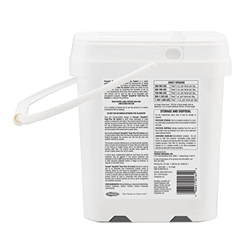 Farnam SimpliFly Feed Through Fly Control for Horses, 3.75 lbs, 60 Day Supply, EPA-Approved Pellets to Prevent Stable Flies in Manure – Safe, Palatable Daily Supplement for Fly Population Control - Image 4