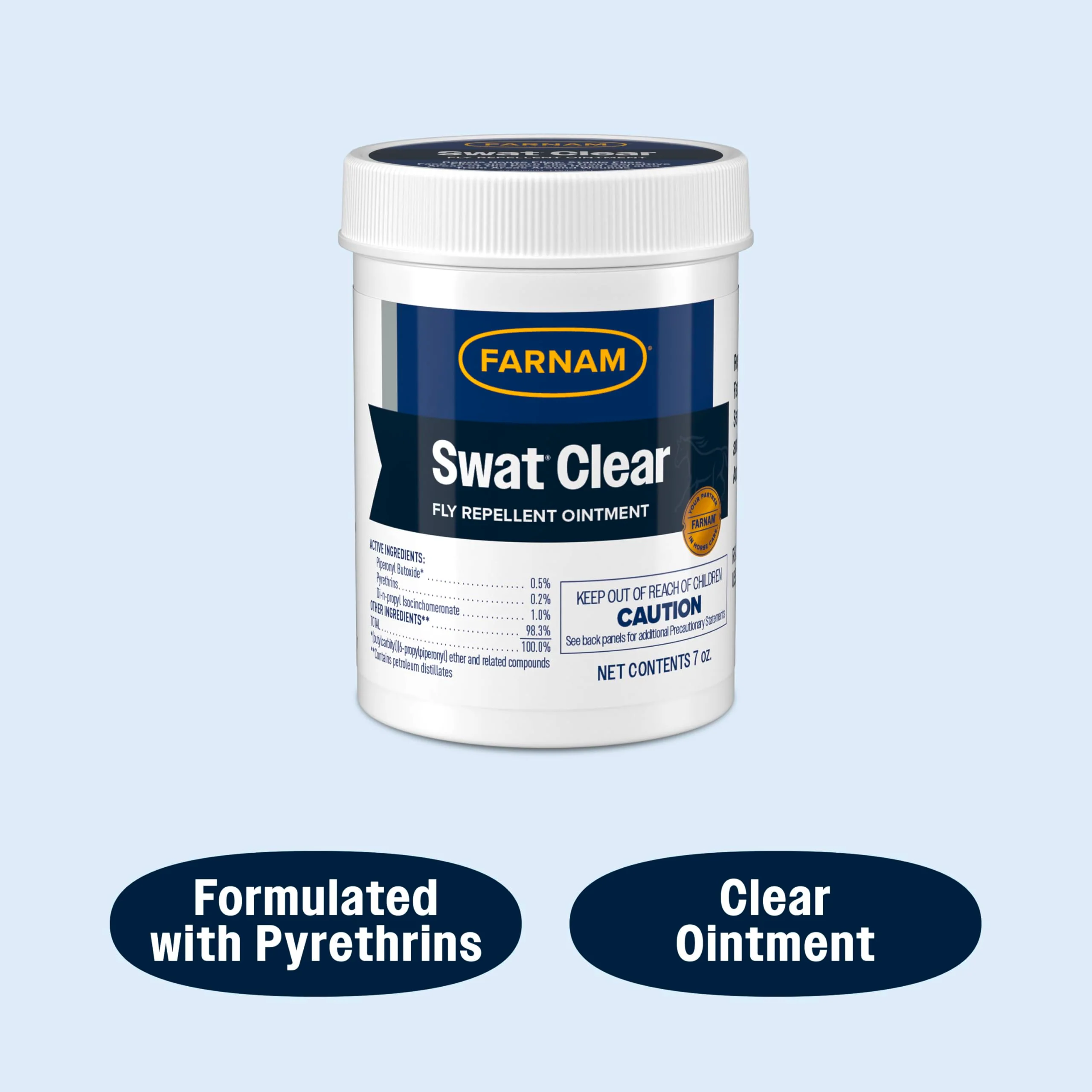 Farnam Swat Fly Repellent Ointment for Wounds, Sores, Scratches and Abrasions, 7 oz - Image 9