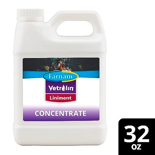 Farnam Vetrolin Horse Liniment for Muscle Soreness, Stiffness and Inflammation Relief on Horses, Helps Reduce Swelling, Aids in Pain Relief, 32 Oz. - Image 2