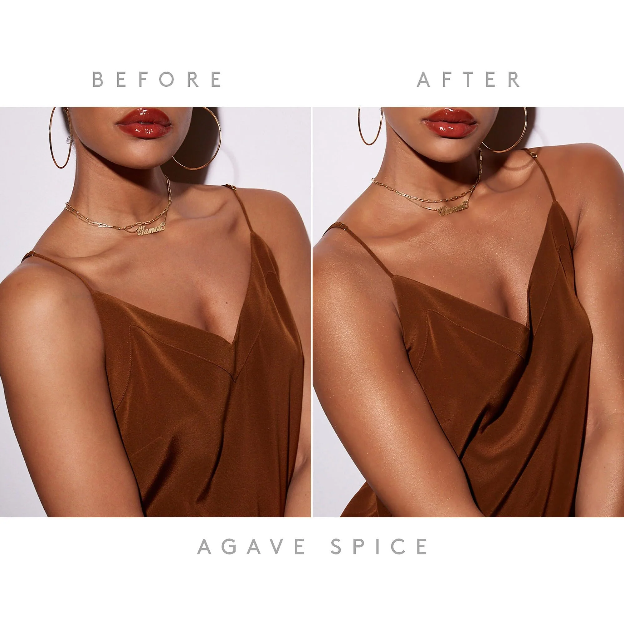 Fenty Beauty by Rihanna Body Sauce Body Luminizing Tint 03 Agave Spice - Image 5