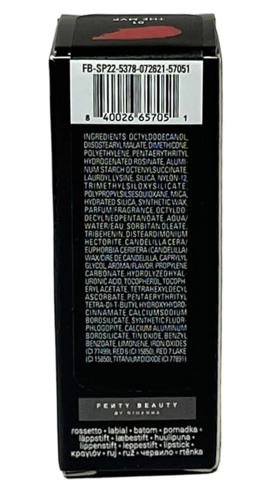 Fenty Icon The Fill Semi-Matte Refillable Lipstick - Image 3