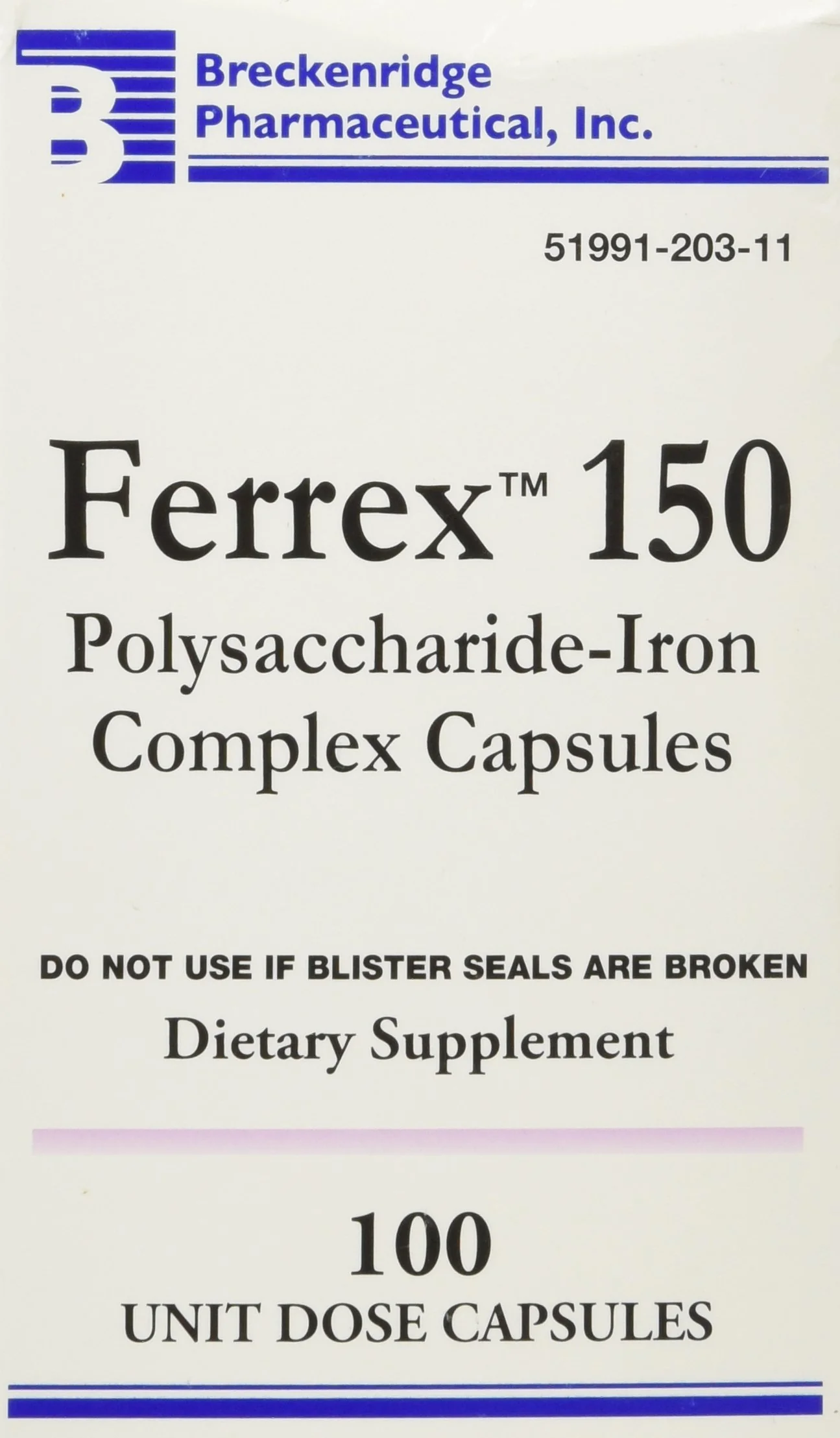 FERREX 150 CAPS ***BRE Size: 10X10 UD
