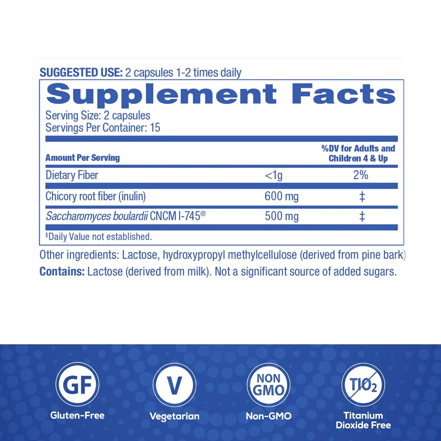 Florastor Select Pro+Pre Daily Probiotic and Prebiotic Supplement for Women and Men, Boosts Good Bacteria, Saccharomyces Boulardii CNCM I-745 (30 Capsules) (Pack of 1) - Image 3