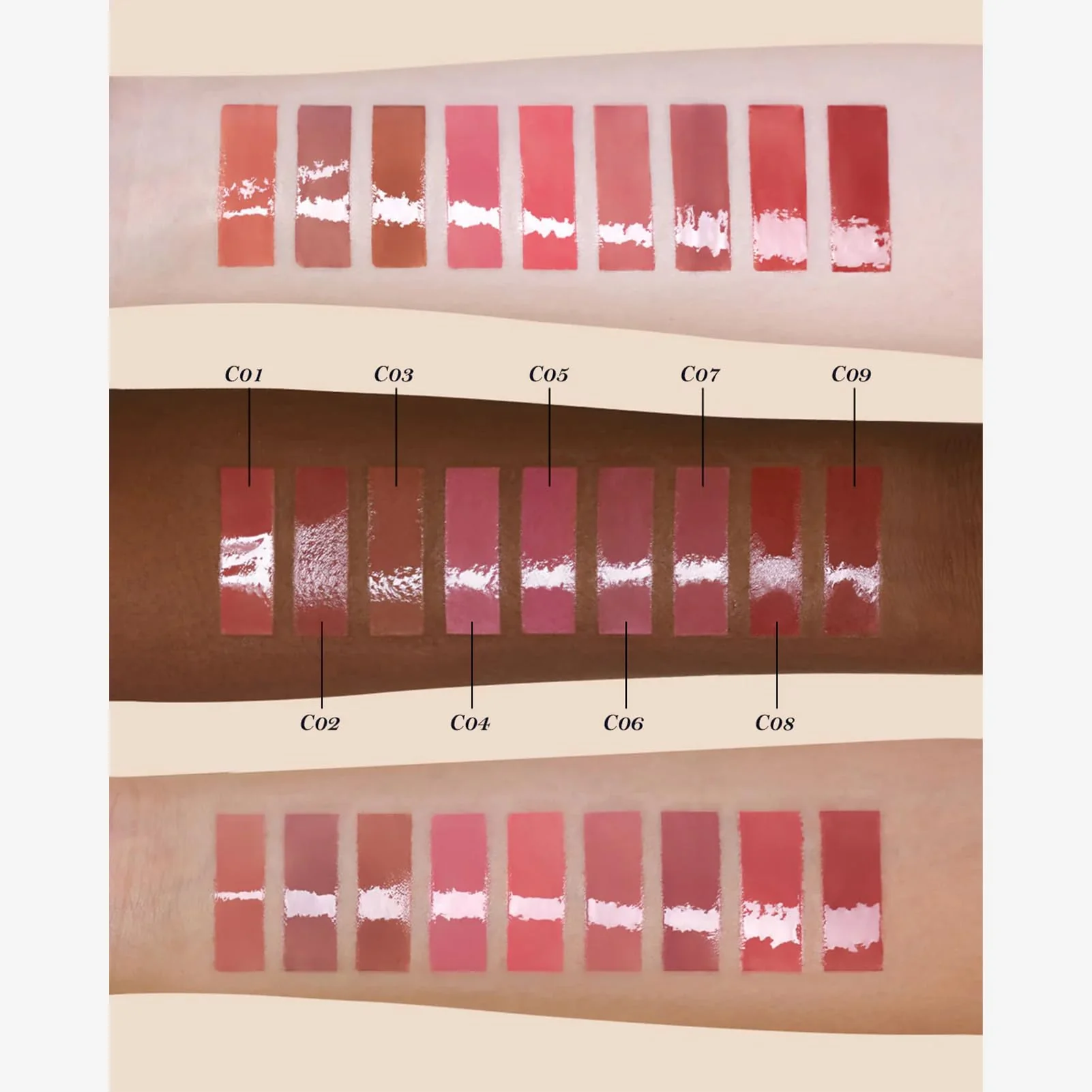 Flower Knows Butterfly Cloud Collar Glossy Lipstick,Hydrating Solid Lip Gloss,Moisturizing Pink Tinted Lip Balm,Long Lasting Lip Gloss in Balm for Girls&Women,(C06 Cardamom) - Image 7