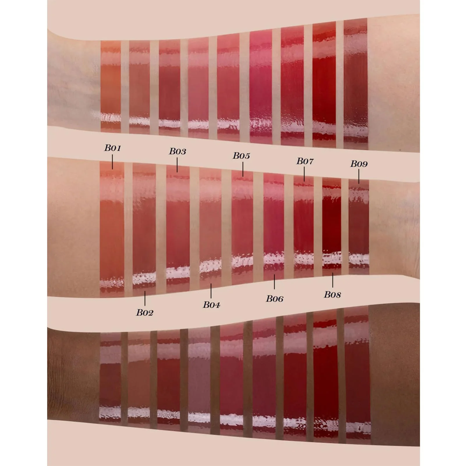 Flower Knows Swan Ballet Shine Lipstick,Hydrating Solid Lip Gloss,Moisturizing Red Tinted Lip Balm-Long Lasting Lip Gloss in Balm for Girls&Women(B08 Dancing Shoes) - Image 8