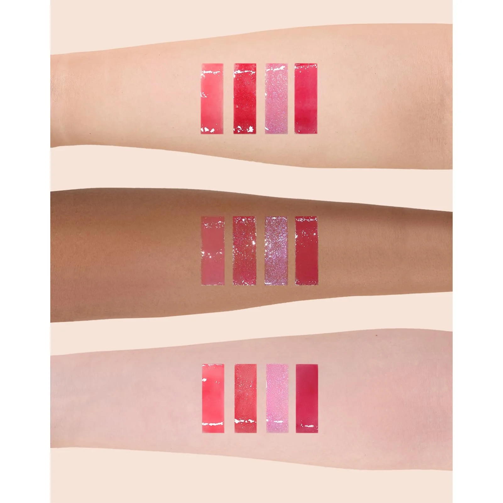 Flower Knows Violet Strawberry Rococo Glowy Lip Gloss,Moisturizing Shimmery Hot Pink Plumping Lip Oil,Hydrating Lip Tint for Girls&Women,Vegan & Cruelty-Free,0.12 Fl Oz(G02 Rasberry Booze) - Image 6