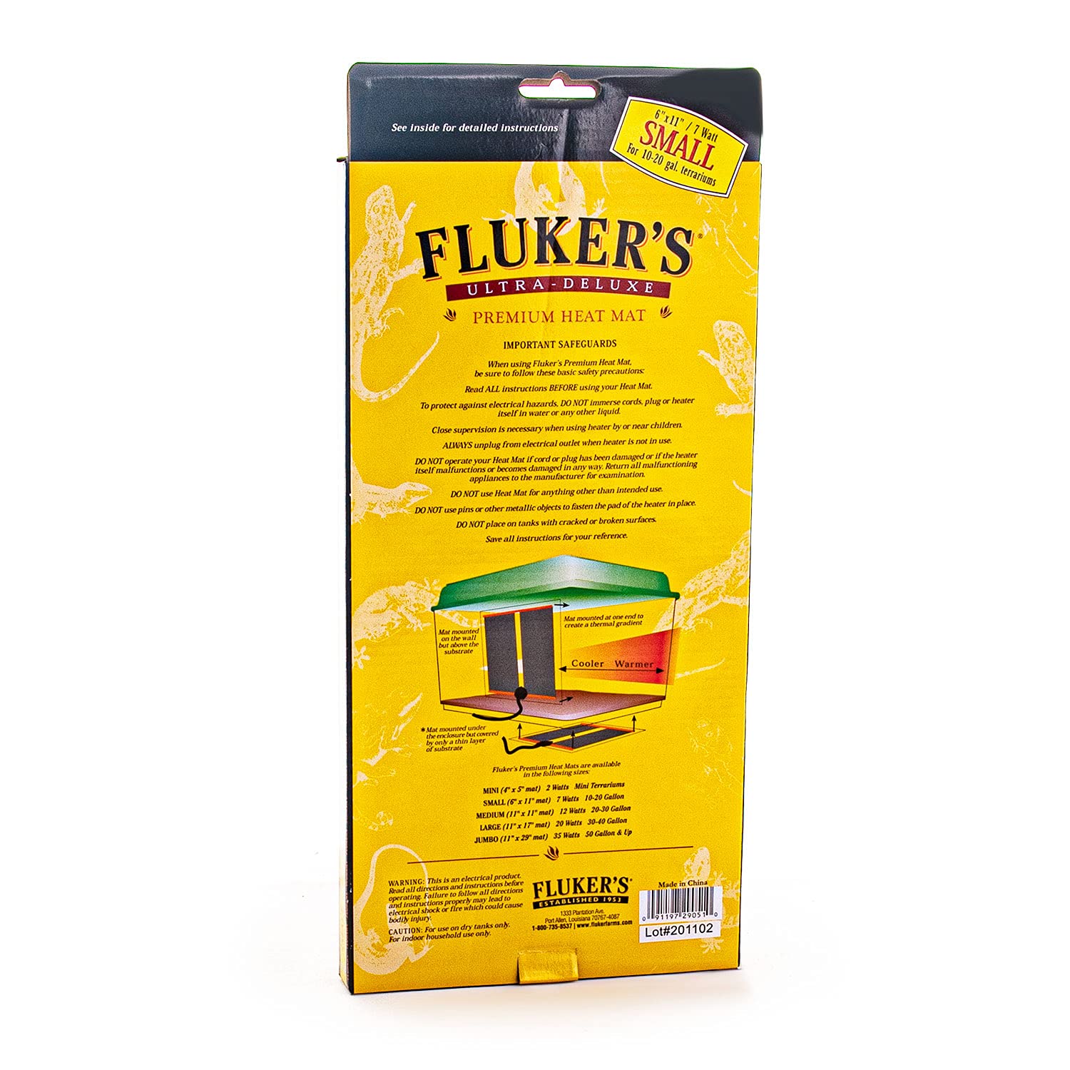 Fluker's Ultra Deluxe Premium Heat MAT - Image 2