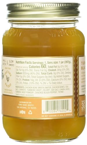 Fond, Bone Broth Chicken Turmeric Black Pepper, 14 Fl Oz - Image 6