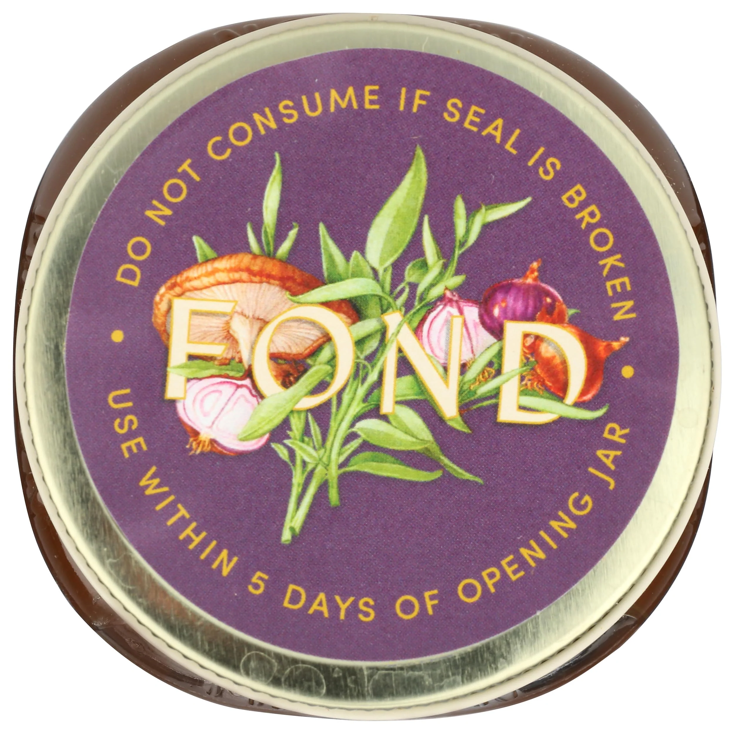 Fond, Shiitake & Sage Chicken Bone Broth, 14 Fl Oz - Image 3