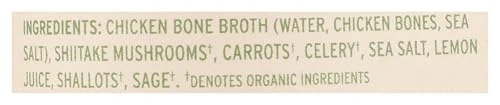 Fond, Shiitake & Sage Chicken Bone Broth, 14 Fl Oz - Image 7