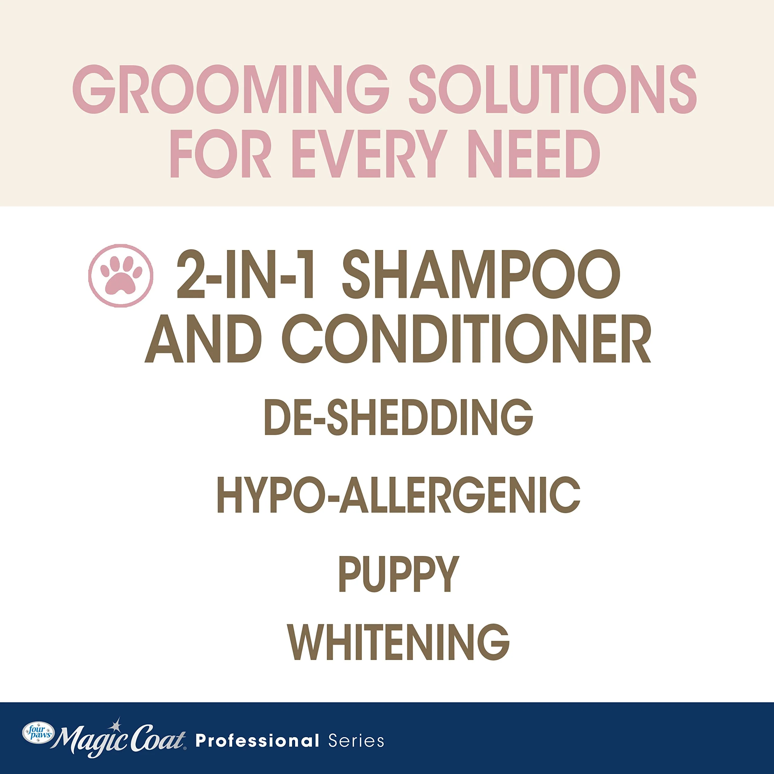 Four Paws Magic Coat Professional Series Nourishing Oatmeal 2-in-1 Detangling Dog Shampoo and Conditioner, Paraben & Sulfate Free Dog Wash, Almond Vanilla Scent, 16 Ounce - Image 6