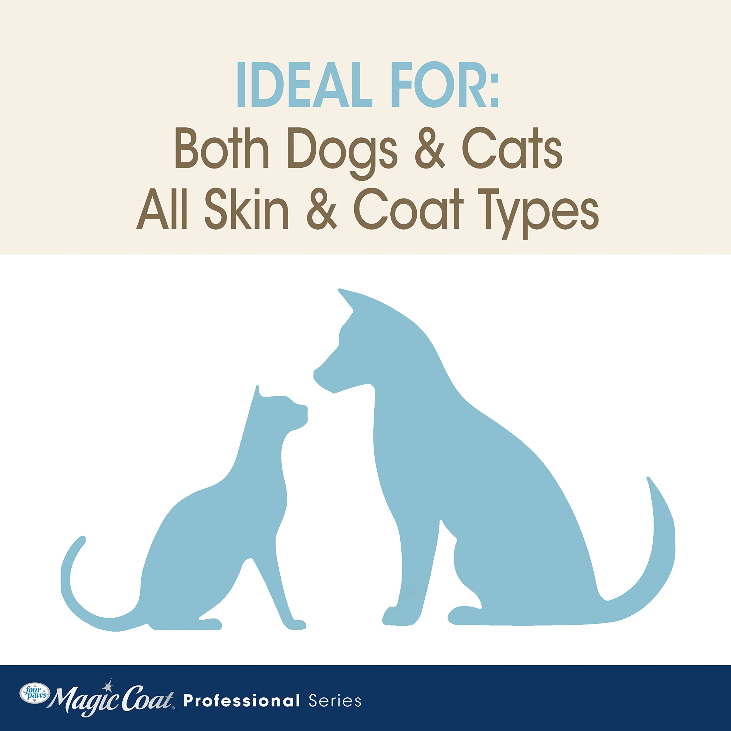 Four Paws Magic Coat Professional Series Nourishing Oatmeal Puppy Shampoo, Paraben & Sulfate Free Dog Wash, Gentle Shampoo for Puppies, Baby Powder Scent, 16 Ounce - Image 7
