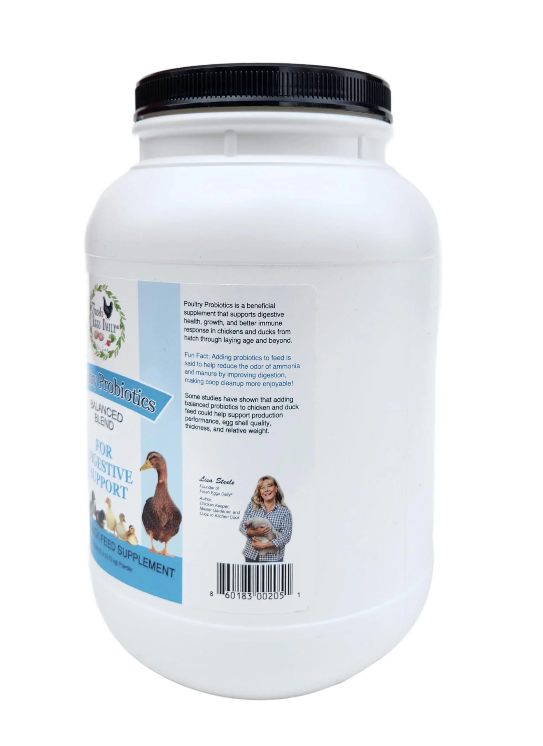 Fresh Eggs Daily Poultry Probiotics Feed Supplement – Natural Digestive & Immune Support for Chickens & Ducks – Enhances Egg Quality & Reduces Odor – 6 lb - Image 3