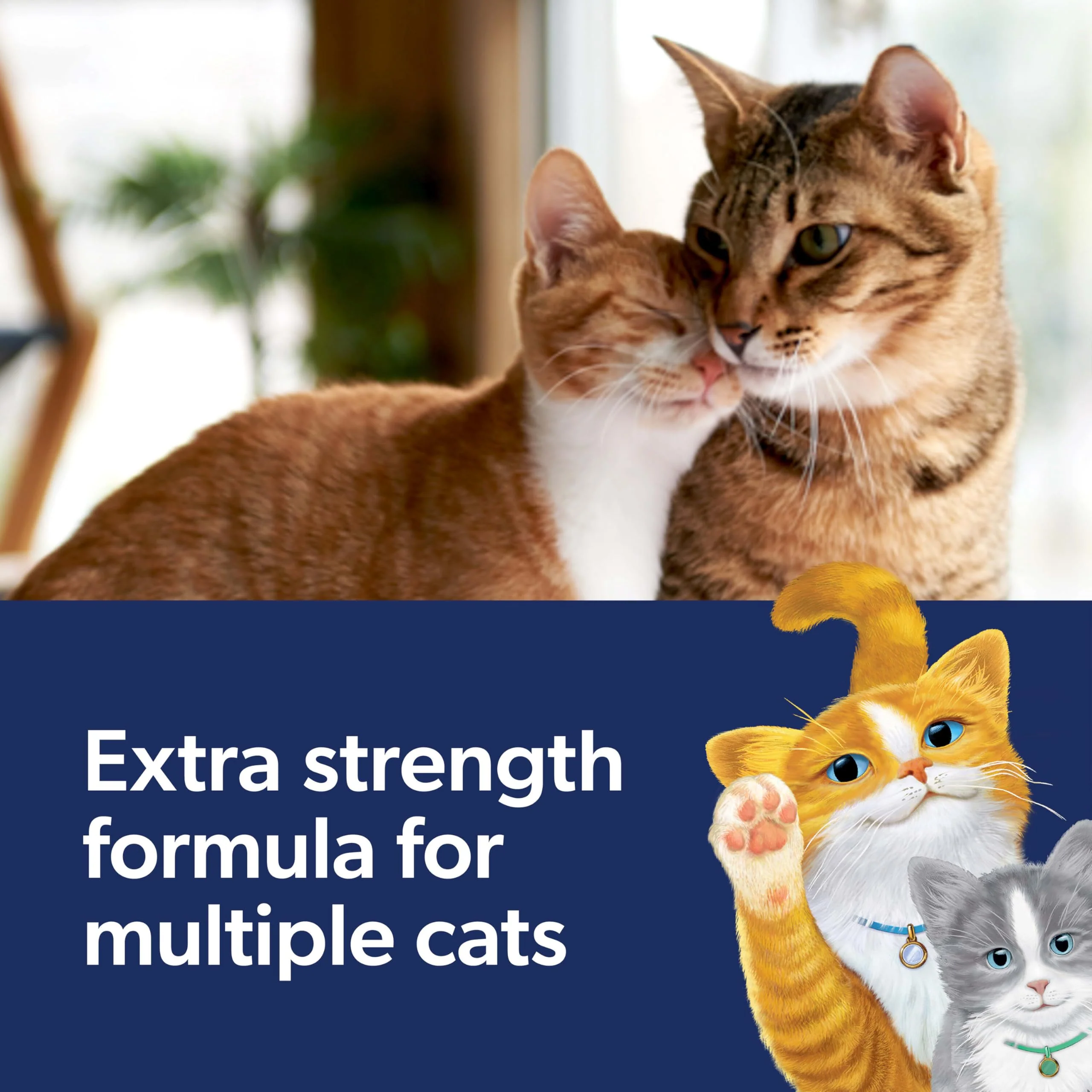 Fresh Step Clean Paws Cat Litter With Febreze Freshness, Multi-Cat Low-Tracking Clumping Litter With Guaranteed Odor Control, 22.5 lb. Box - Image 11