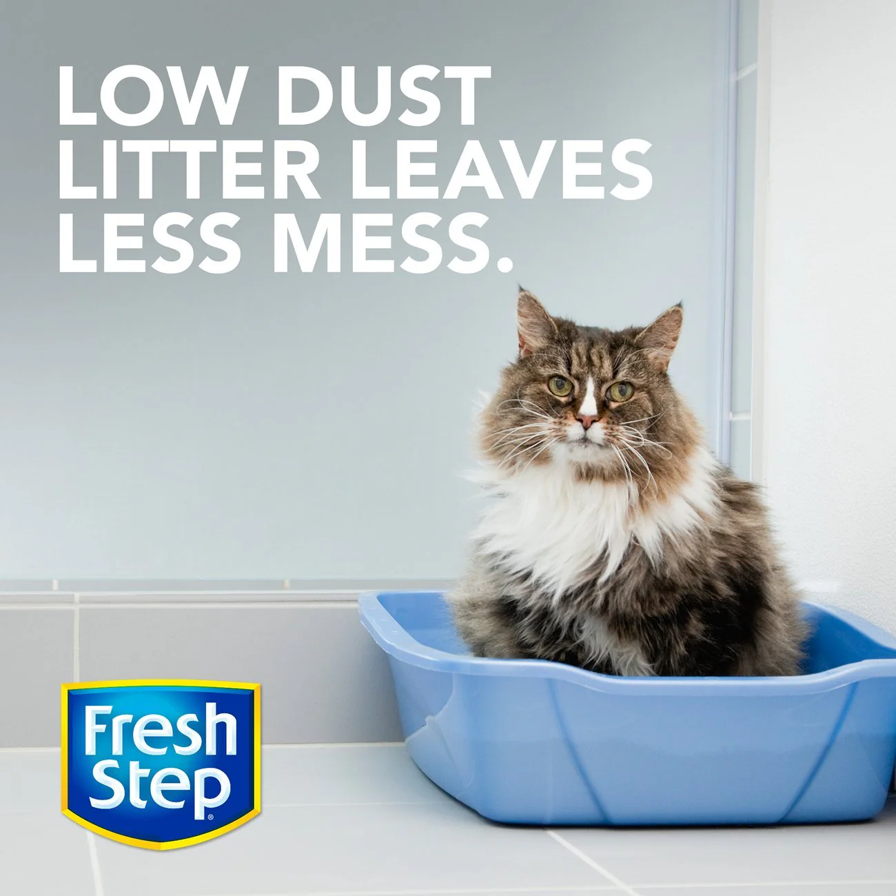 Fresh Step Odor Shield Clumping Litter With Febreze Freshness, Continuous Cat Litter Odor Eliminator, 25 lb. Box - Image 7
