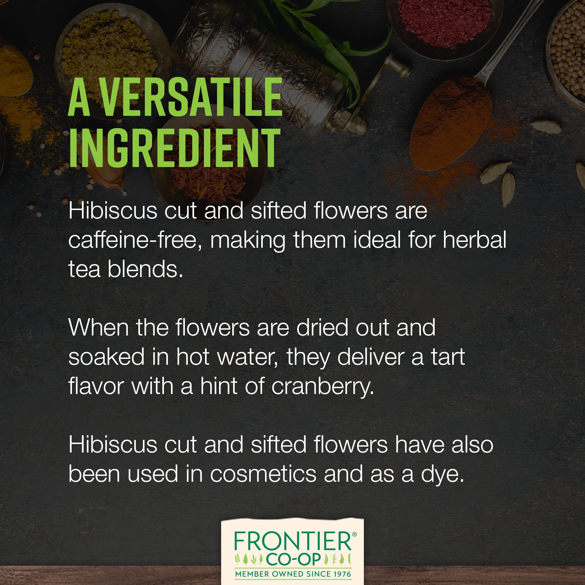 Frontier Co-op Organic Cut and Sifted Hibiscus Flowers 5.82oz - Image 5
