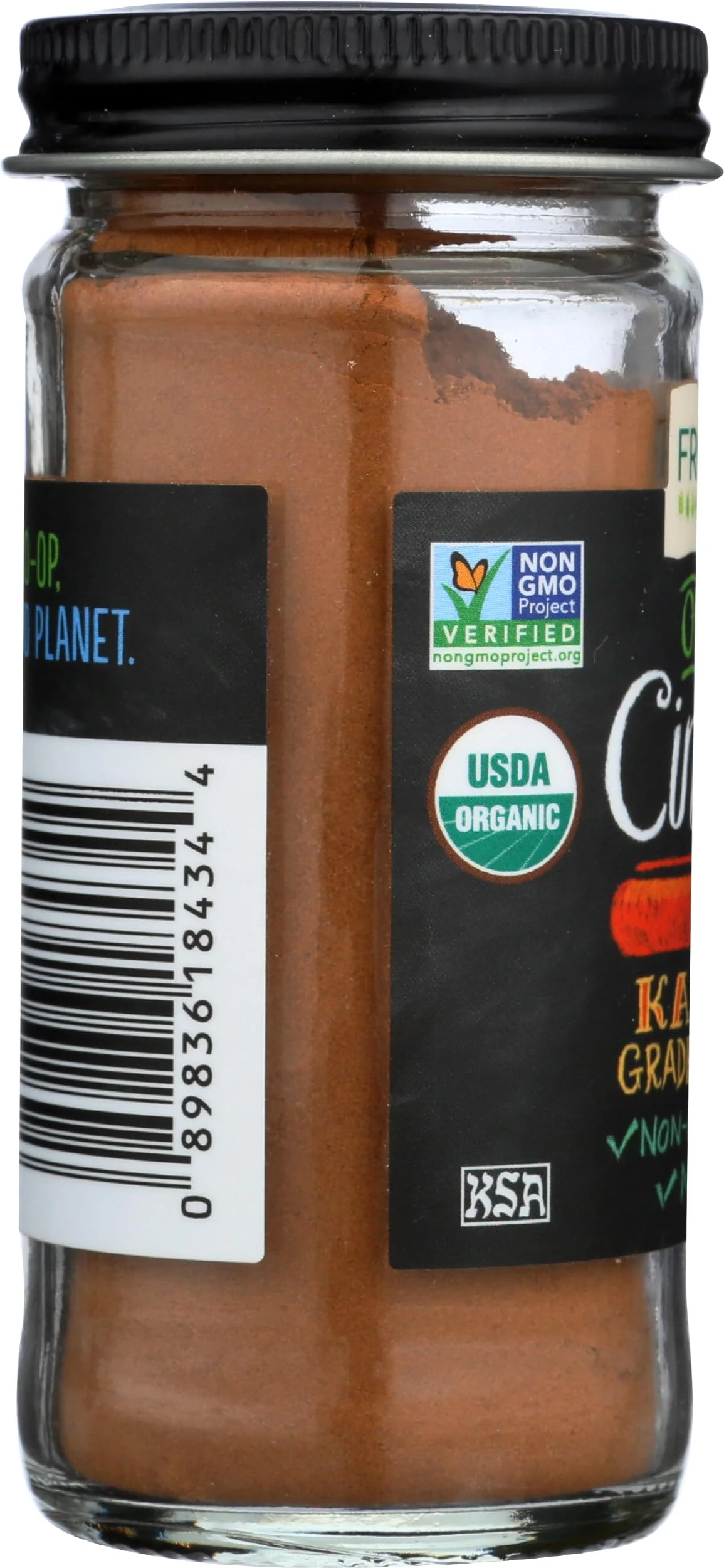 Frontier Co-op Organic Ground Cinnamon, 1.9 Ounce Bottle, Gourmet Quality Cinnamon, Full Balanced Spicy Flavor, Kosher - Image 4