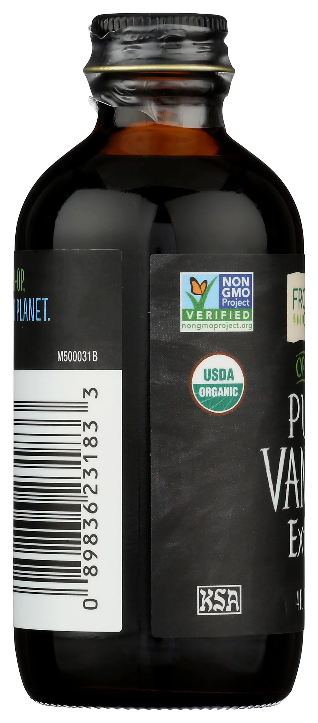 Frontier Co-op Organic Pure Vanilla Extract, 4 fl oz - For Coffee, Syrups, and Baking - Image 4