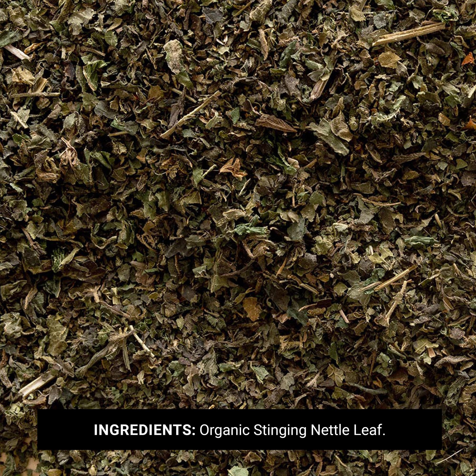 Frontier Co-op Organic Stinging Nettle Leaf, Cut and Sifted, For Making Nettle Tea, Kosher | 16 Ounce (Pack of 1) - Image 3