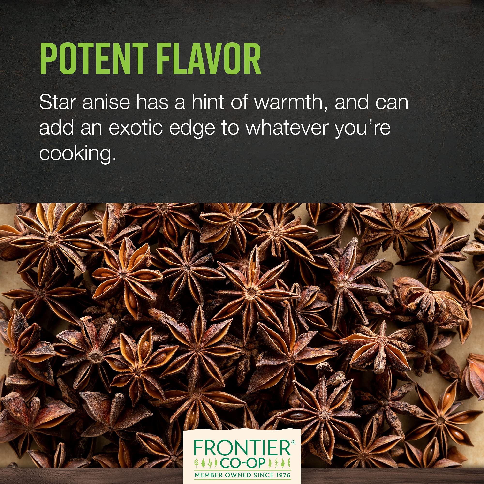 Frontier Co-op Organic Whole Star Anise 1lb - Dried Whole Star Anise Pods - Image 4