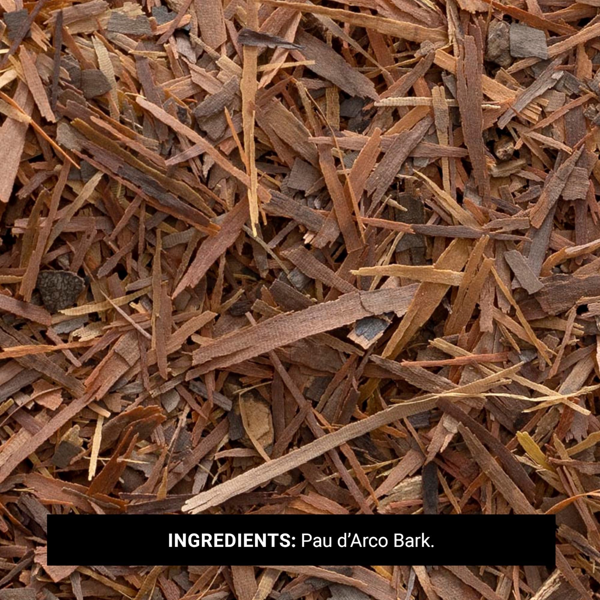 Frontier Co-op Pau d'Arco Bark, Cut & Sifted, Kosher, Non-irradiated | Bulk Bag | Tabebuia impetiginosa (Mart. ex DC.) | 16 Ounce (Pack of 1) - Image 3