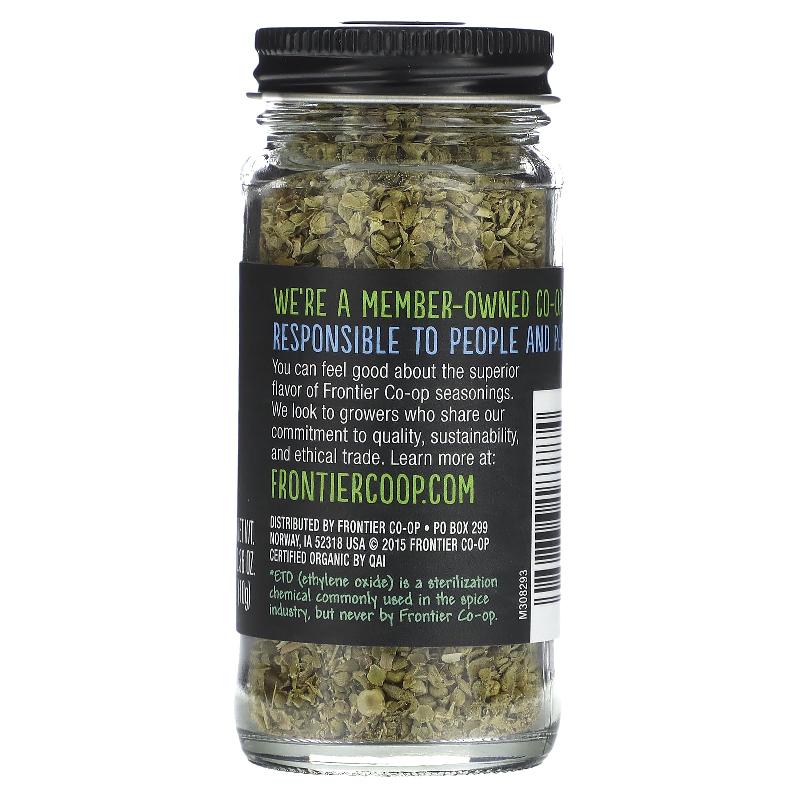 Frontier Herb Frontier Herb Oregano Leaf, 0.36 oz - Image 3