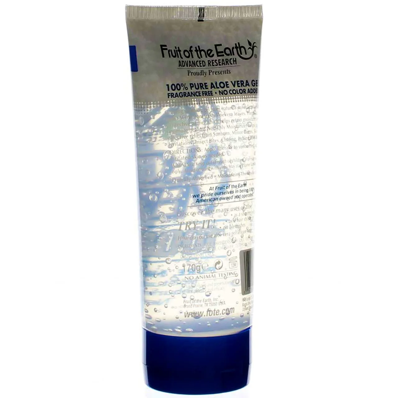 Fruit of the Earth Aloe Vera 100% Gel 6 oz (Pack of 2) - Image 6