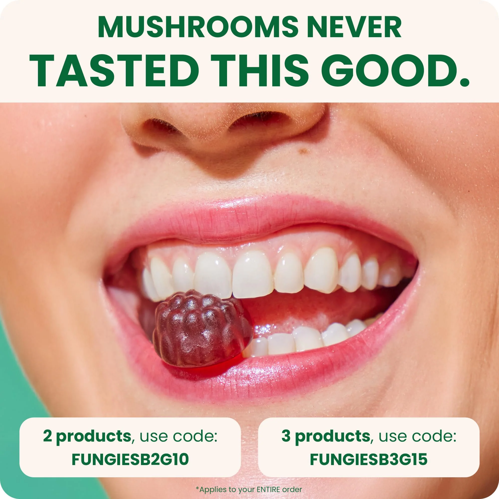 Fungies Tremella Mushroom Gummies, Mixed Strawberry & Lemon Flavor - Mushroom Herbal Supplement Gummy for Adults Supports Collagen Synthesis, Healthy Skin & Healthy Aging - Beauty Gummies 60 Servings - Image 8