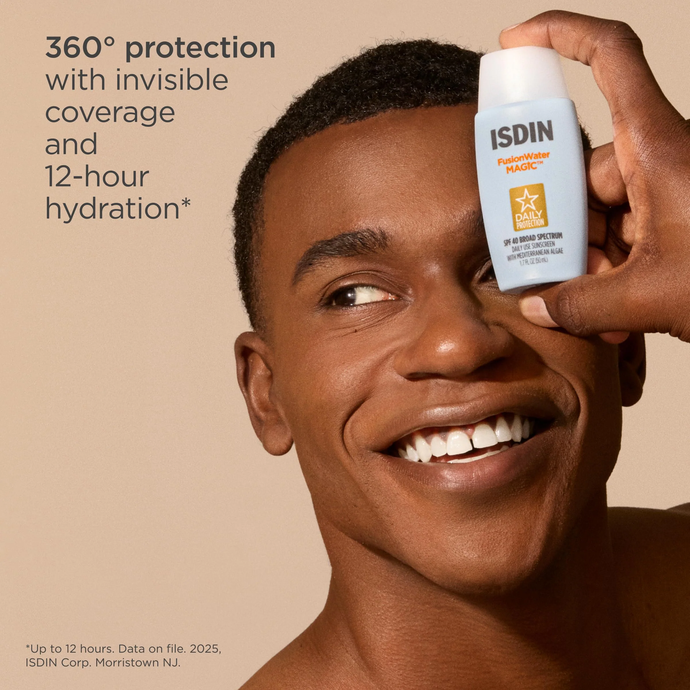 Fusion Water MAGIC, Ultralight Broad Spectrum SPF 40 Sunscreen with Hyaluronic Acid and Vitamin E, 50ml - Image 9