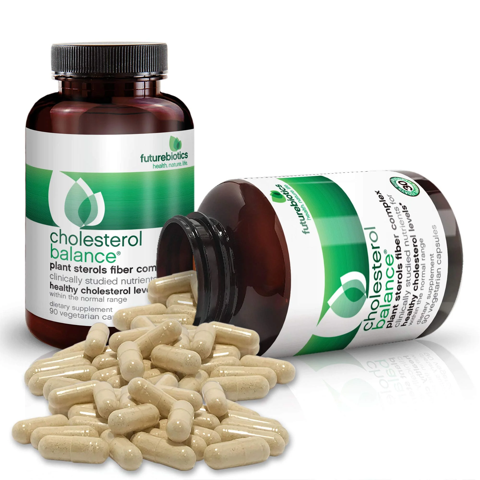 Futurebiotics Cholesterol Balance Veg-Capsules, 90-Count - Image 4