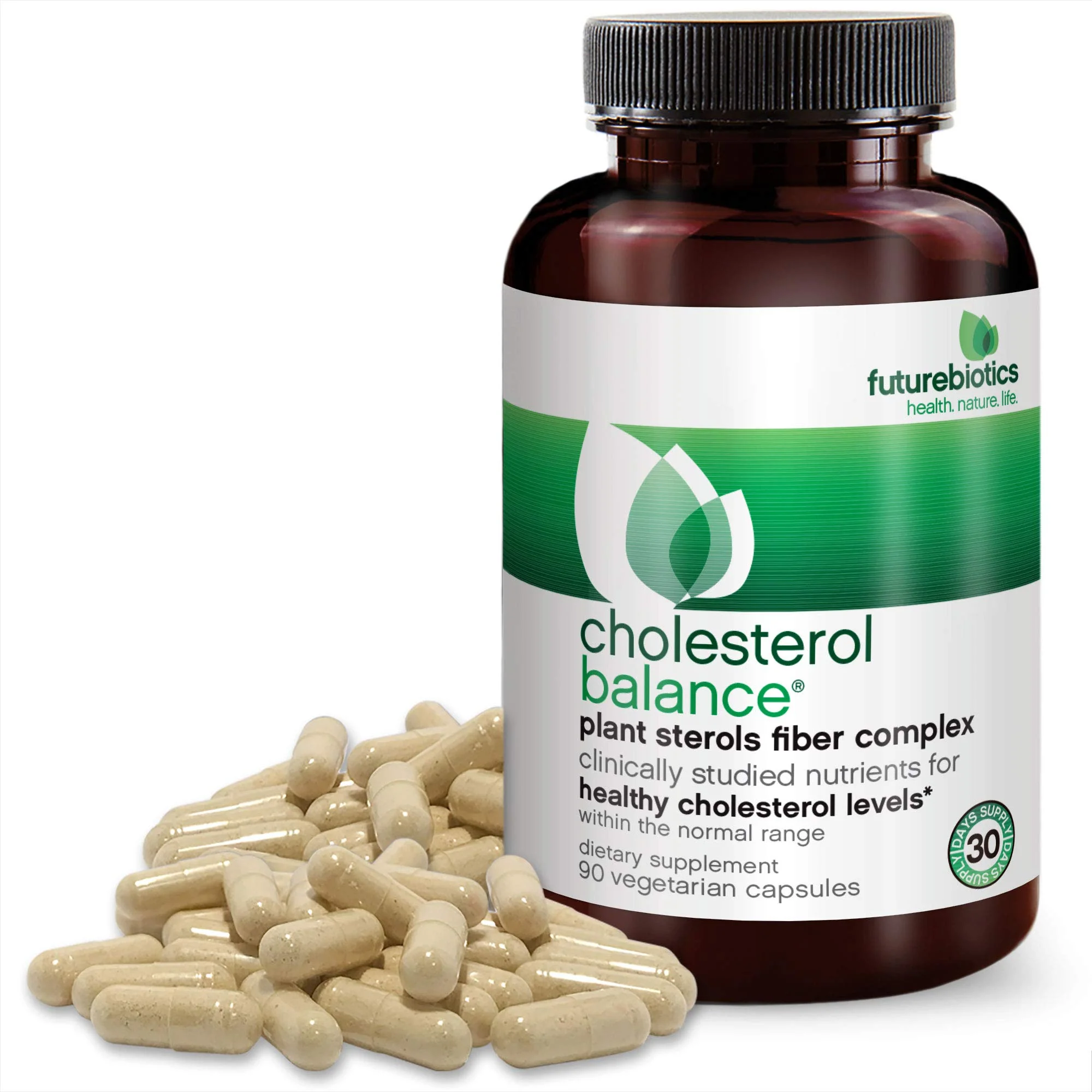 Futurebiotics Cholesterol Balance Veg-Capsules, 90-Count - Image 6