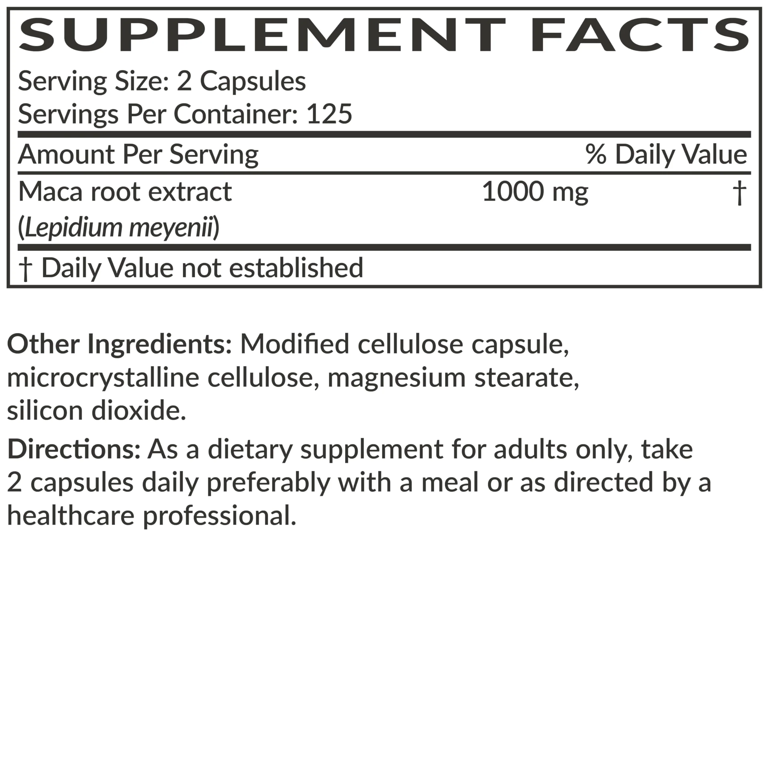 Futurebiotics Maca Root Extra Strength Supports Energy, Stamina & Reproductive Health, Non-GMO, 250 Vegetarian Capsules - Image 2